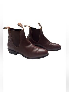 R.M. WILLIAMS Lady Yearling Chelsea Boots US 8 Brown